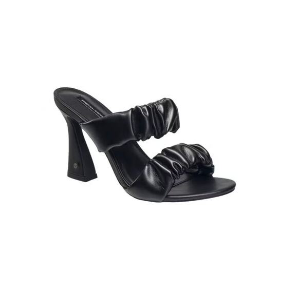 French Connection Shoes - New French connection crystal sandal heel black size 6